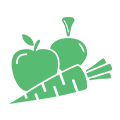 A green fruit icon.